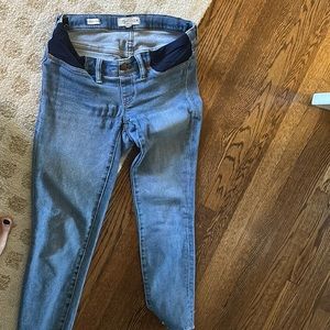 Madewell maternity skinny jeans - 27